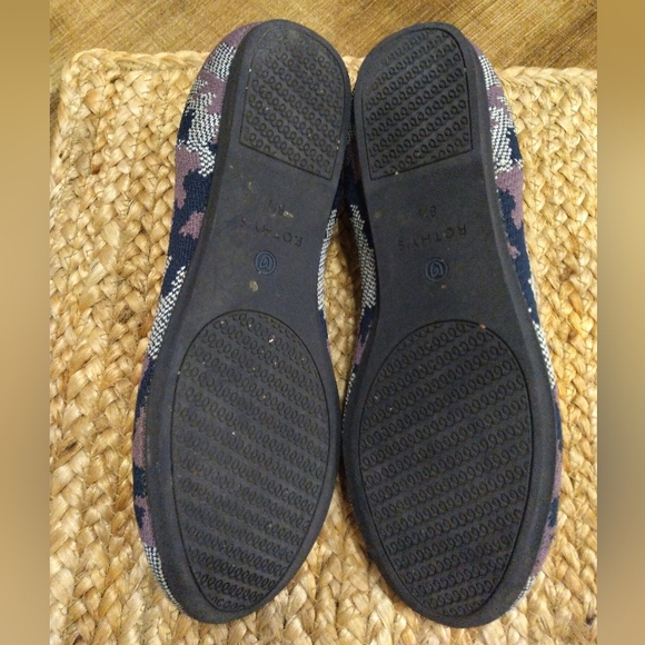 Rothy's The Flat in retired color Violet Botanicamo - Picture 7 of 12
